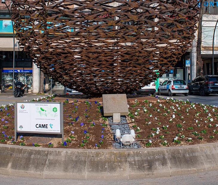 CAME starts the new year with a green spirit by adopting and upgrading the via Roma roundabout in Treviso, and kikcs off the celebrations for the 50th anniversary of its foundation