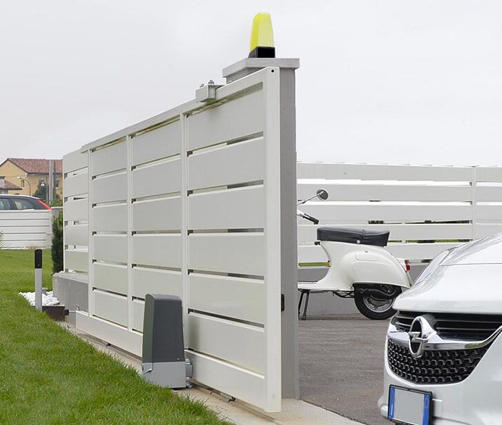 CAME enhances its product range for residential areas with the new version of BXV, the automation for sliding gates with even more advanced electronics