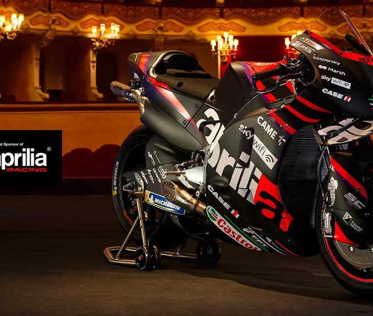 CAME at Aprilia Racing Team’s side for the second consecutive year