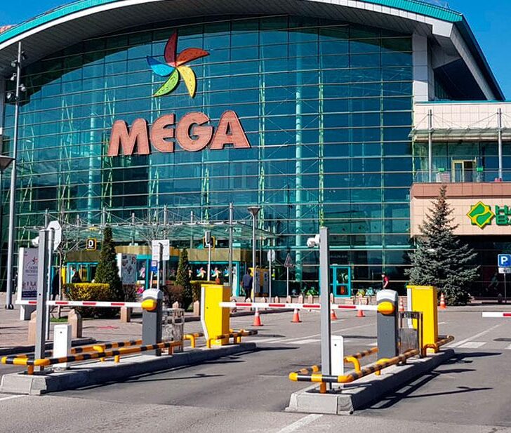 CAME implements the parking system at the MEGA Center Alma-Ata in Almaty (Kazakhstan) to manage over 1,700 car parking spaces