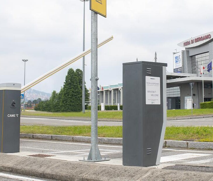 Fiera Bergamo: up to 6,500 vehicles per event with the new CAME parking access management system