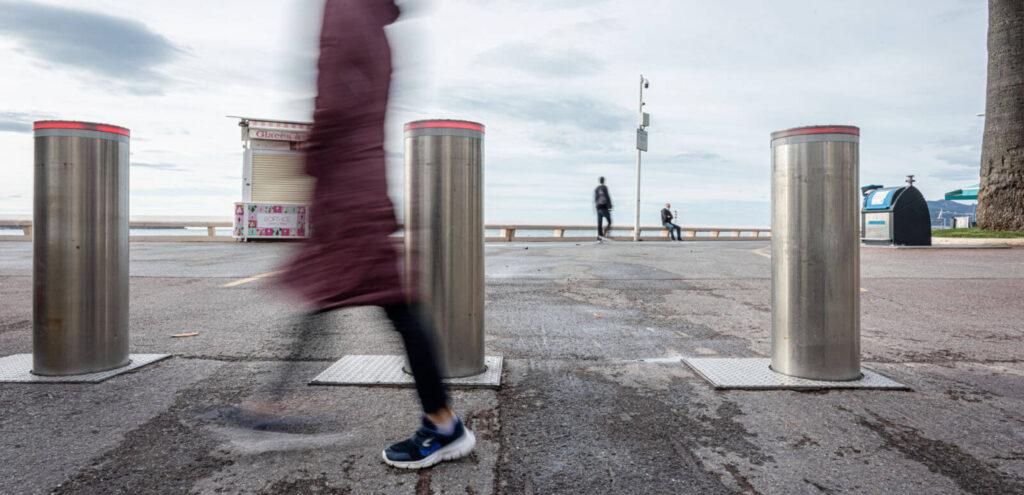 Cannes Francia bollard CAME